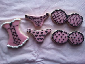 Lingerie Cookies