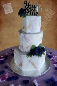 Moon Child Sweets Wedding Rose Gold Marble