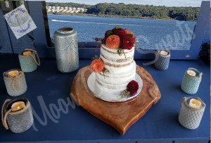 Moon Child Sweets Wedding Semi Naked Cake